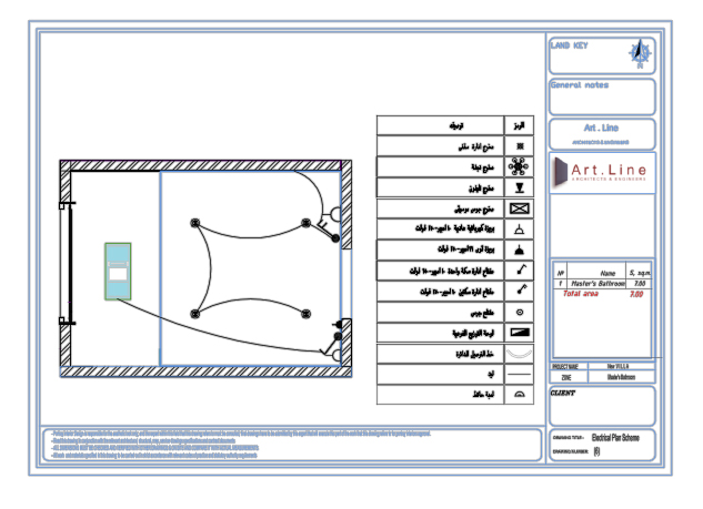 Master Bathroom Interior Design & Shop Drawing-15