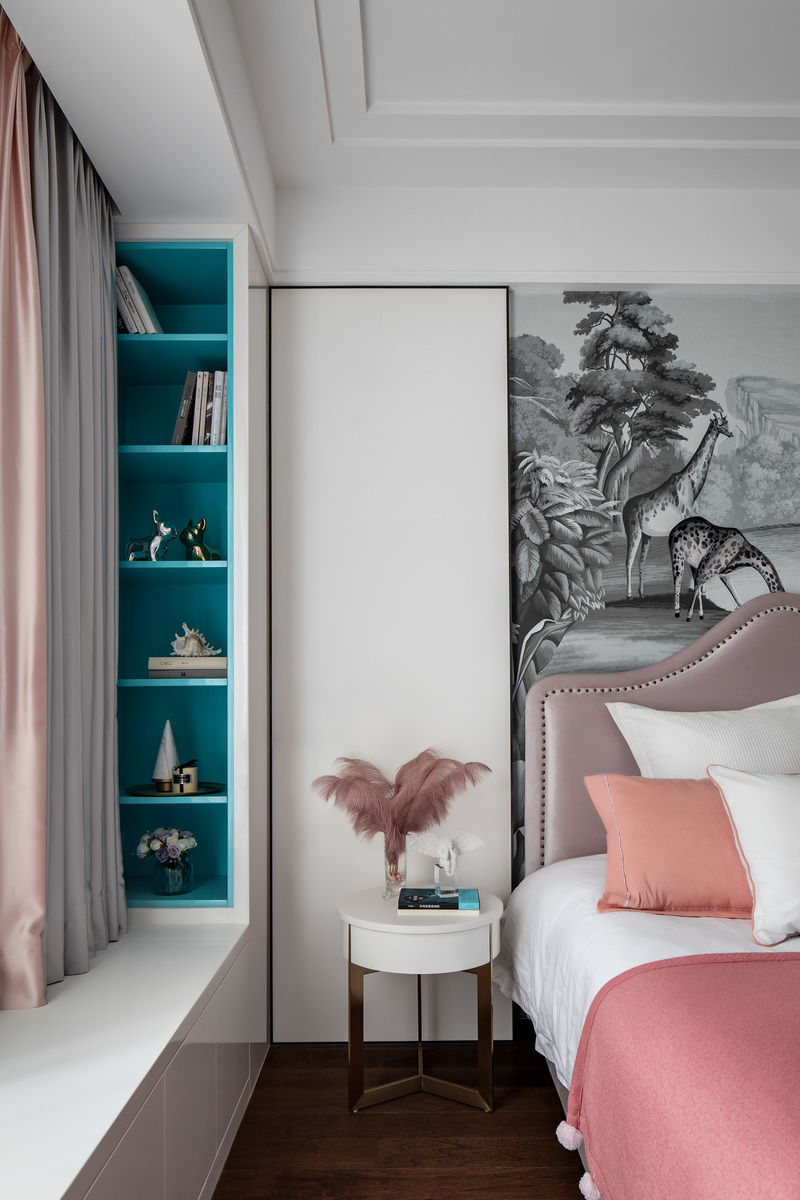 万科汉口传奇·唐樾轻奢风精装房设计，空间潜力极致发挥-33