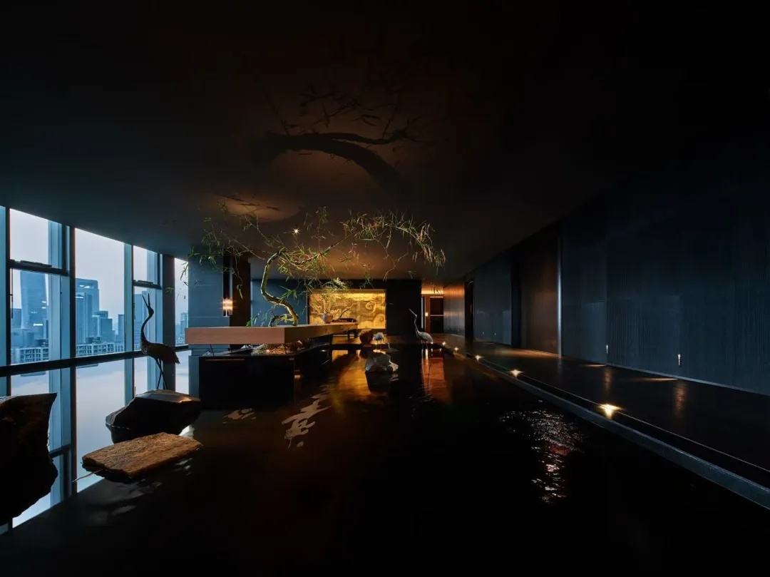 鸣辉正本料理宁波东部店丨中国宁波丨李一设计师事务所-16