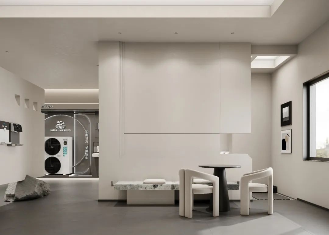 周笙笙展厅设计 · 210m²长垣海信中央空调展厅丨中国河南丨周笙笙全案设计工作室-35