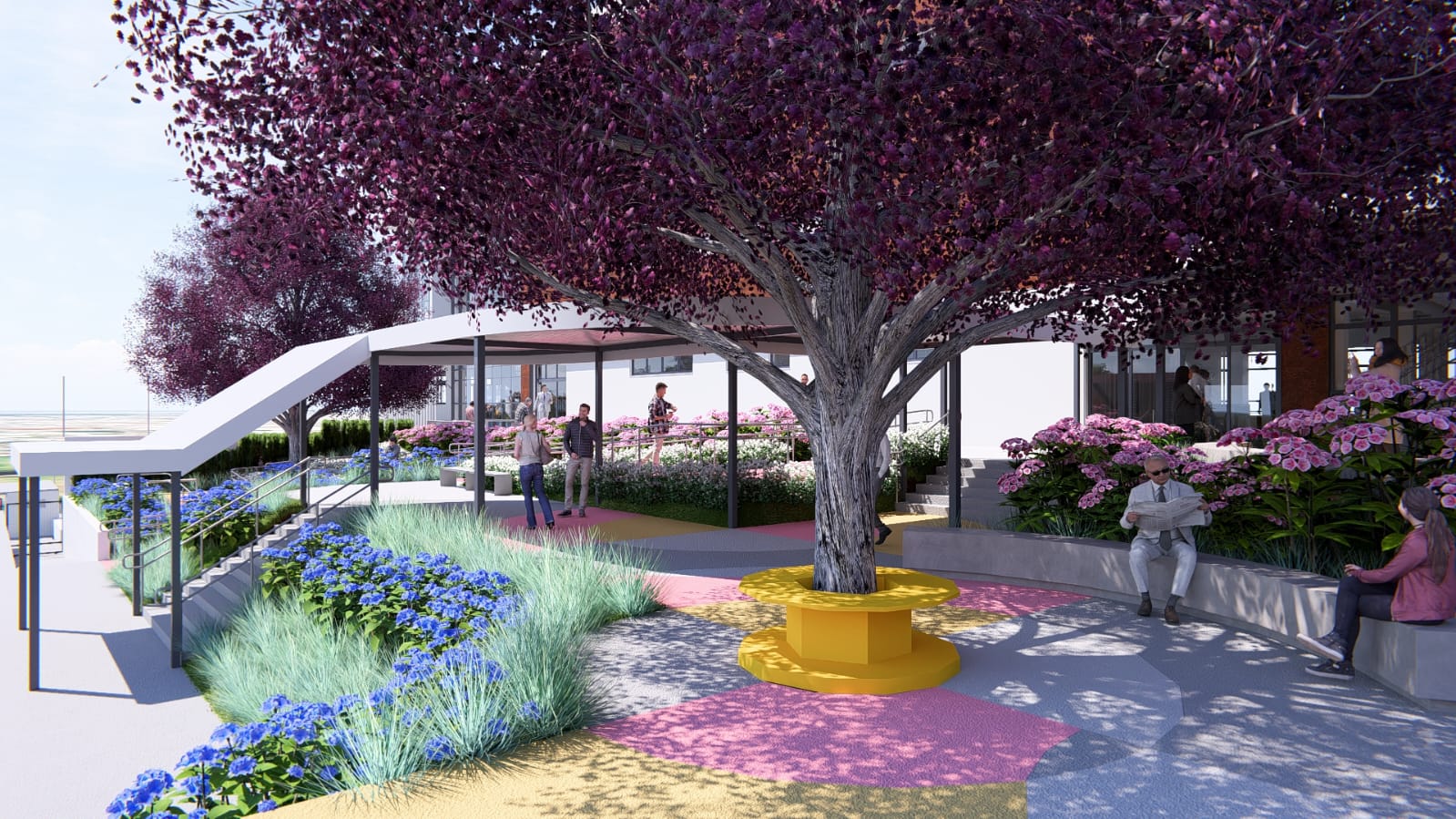 Projeto de Paisagismo para Escola Sesi Guarapuava-0