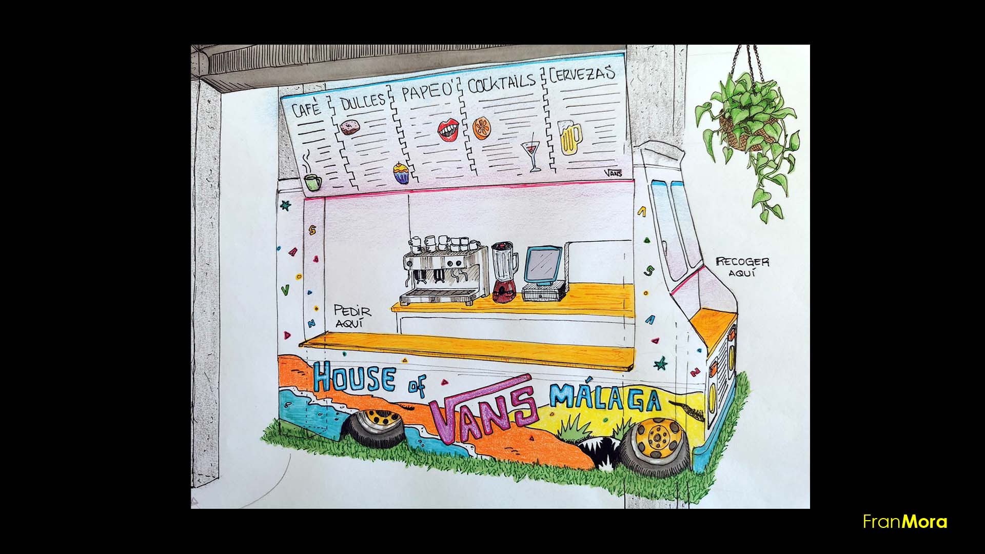 Diseño de Interiores - Tienda Vans Málaga.-10