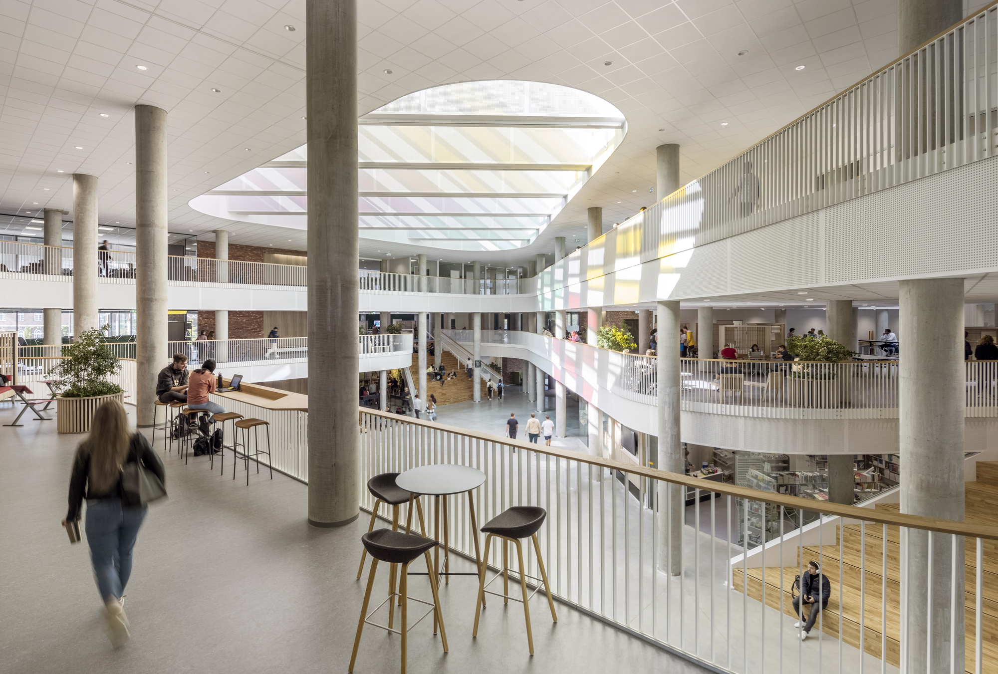 VIA 大学学院霍森斯校区丨丹麦丨C.F. Møller Architects-23