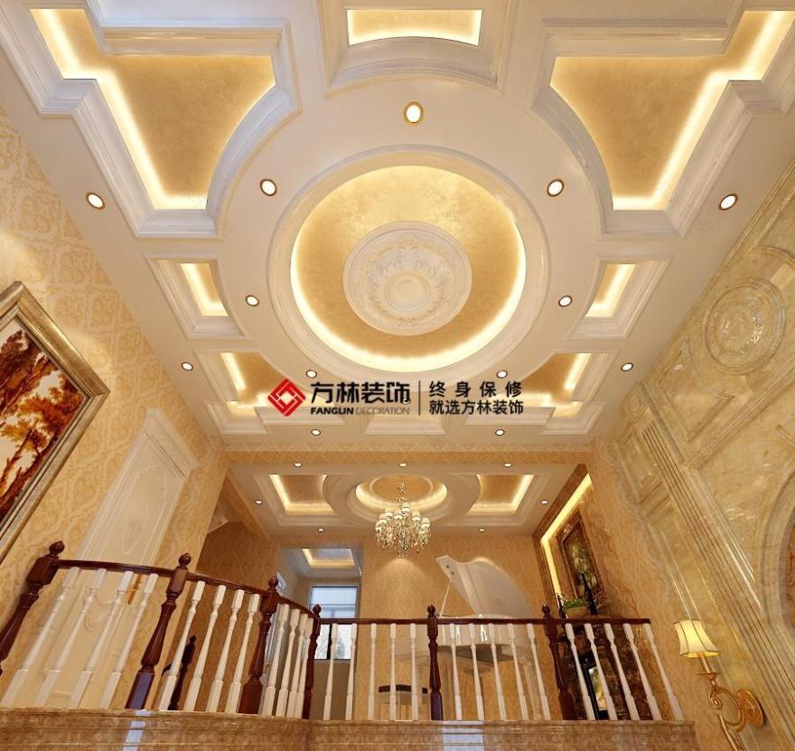 皇家御品别墅 | 280 平欧式风格装修设计,空间结构优化典范-0