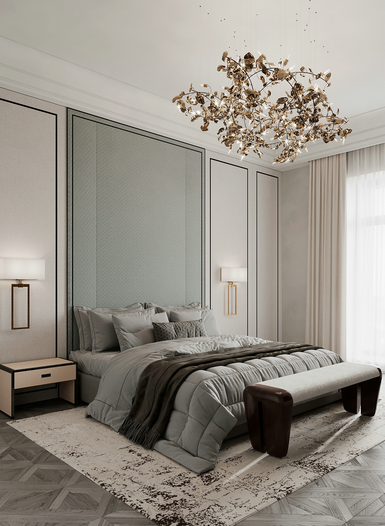 原木+大理石 打造出满满的高级范儿！-14