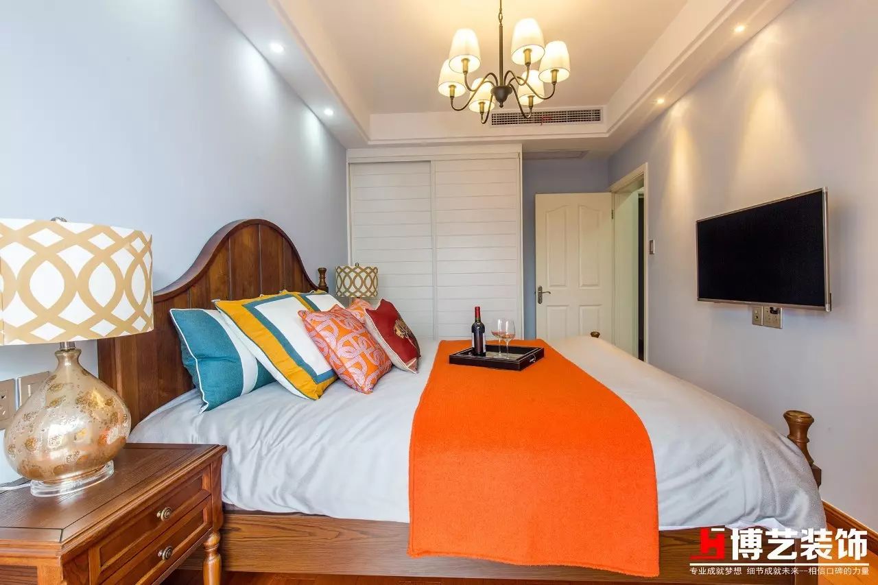 《炫彩生活》 | 美式休闲风格,温暖色调,收纳与美感兼具-35