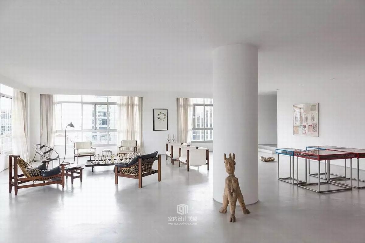 巴西圣保罗以艺术为魂的豪华公寓-7