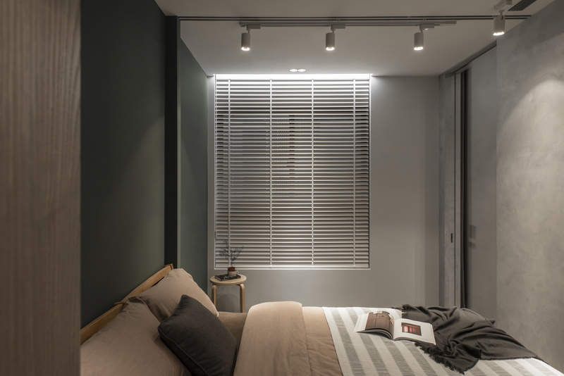 板橋漢生東路林宅－小坪數空間的弧形天花板設計-5