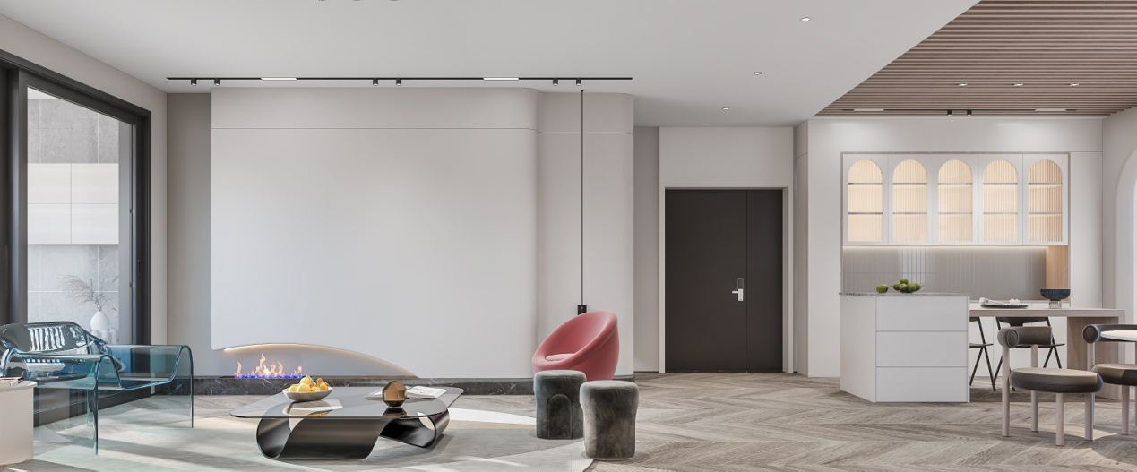 荆州 199㎡淡妆空间，自然与优雅的完美融合-20