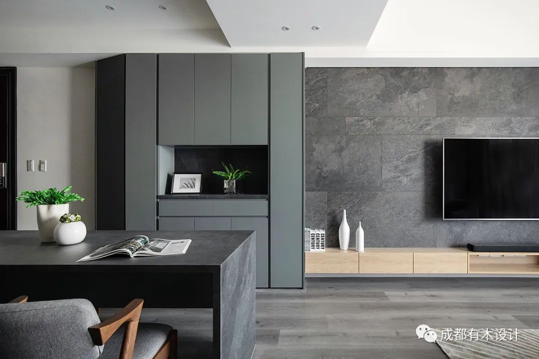 灰调工业风纹理感居所丨淳品-15