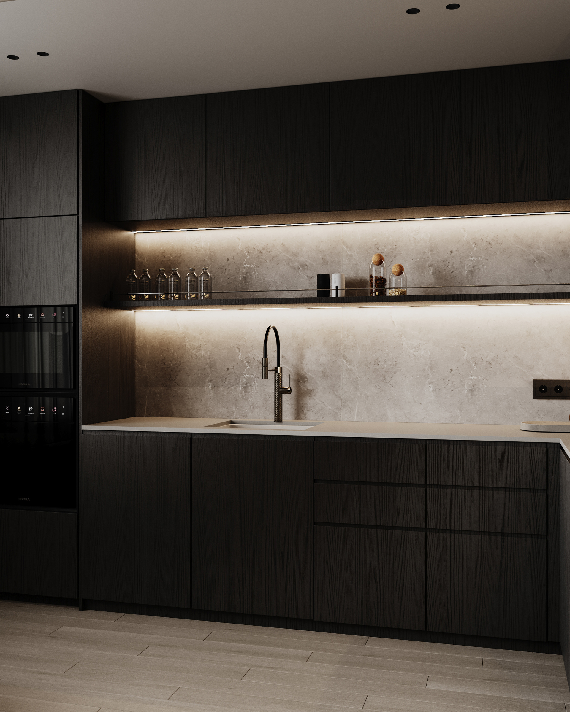 基辅某70平住宅公寓室内设计与可视化项目丨乌克兰基辅-8