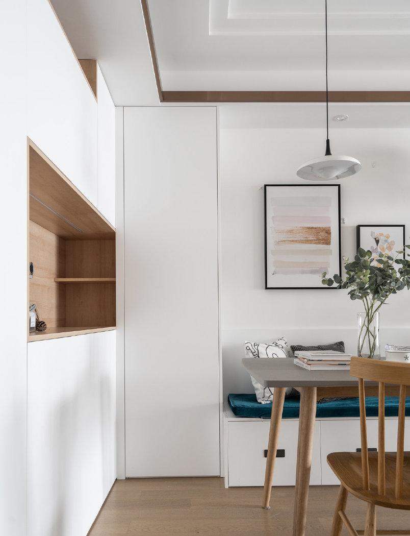 纯净蓝白小北欧,现代简约风典范-15