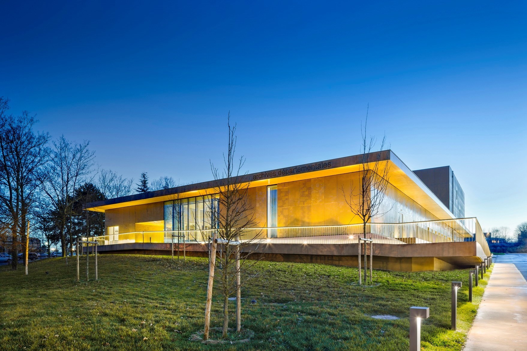 法国雷恩市档案馆重建-30