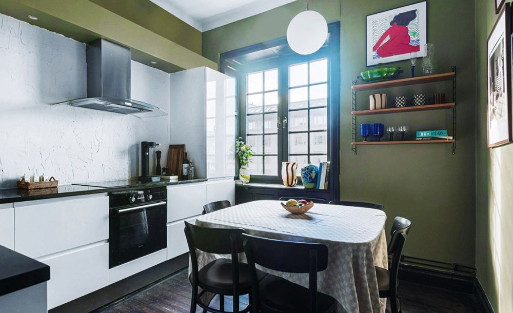 色彩斑斓的斯德哥尔摩公寓-12