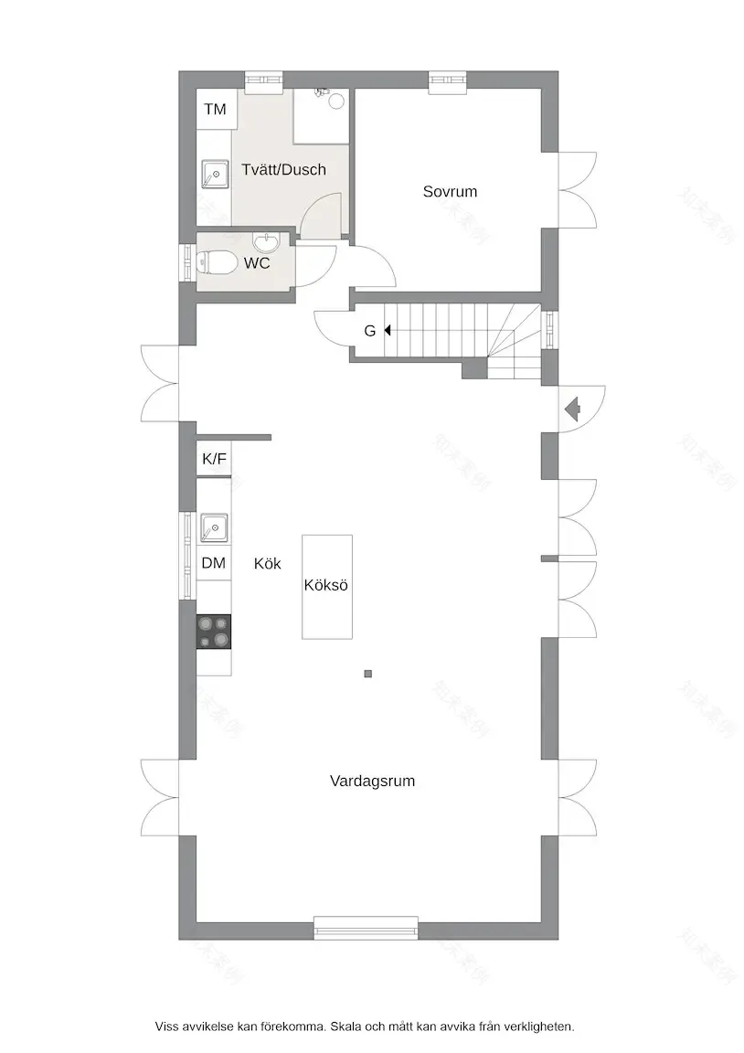 瑞典经典别墅 | 工业风厨房惊艳亮相-28