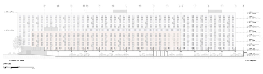 墨西哥圣西蒙多彩公共空间住宅-23