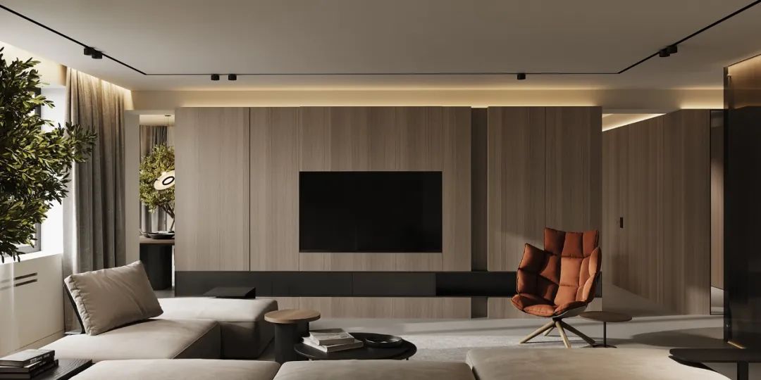 127㎡顶层复式简约干练公寓设计丨KYDE.architects-35