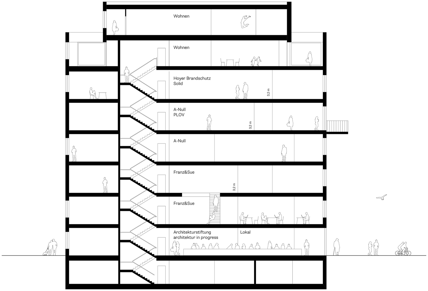 共享城市创意集群 · 维也纳 Stadtelefant 办公建筑-37