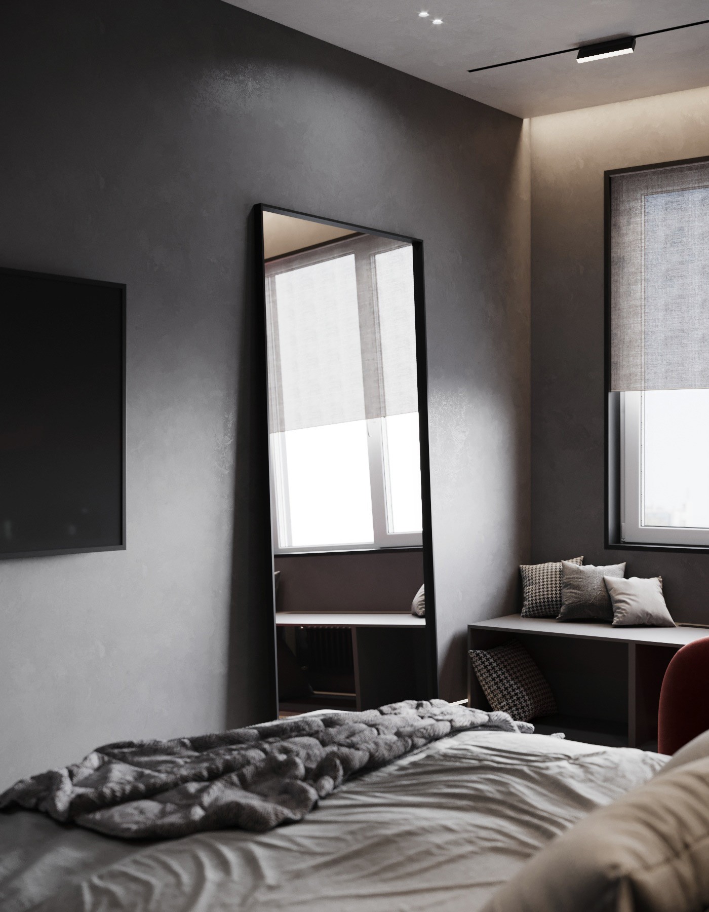 高级灰与绿色 温柔的冷色调 点亮春日-24