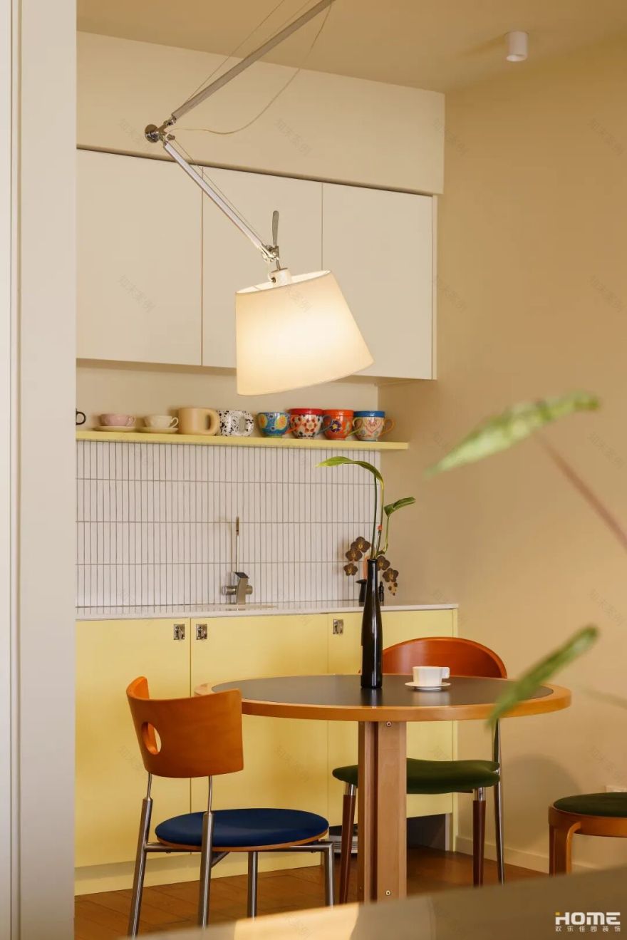 佳园实景|橘芷|黄金时代X100㎡中古风,一眼crush的治愈小家,复古微甜刚刚好~-50