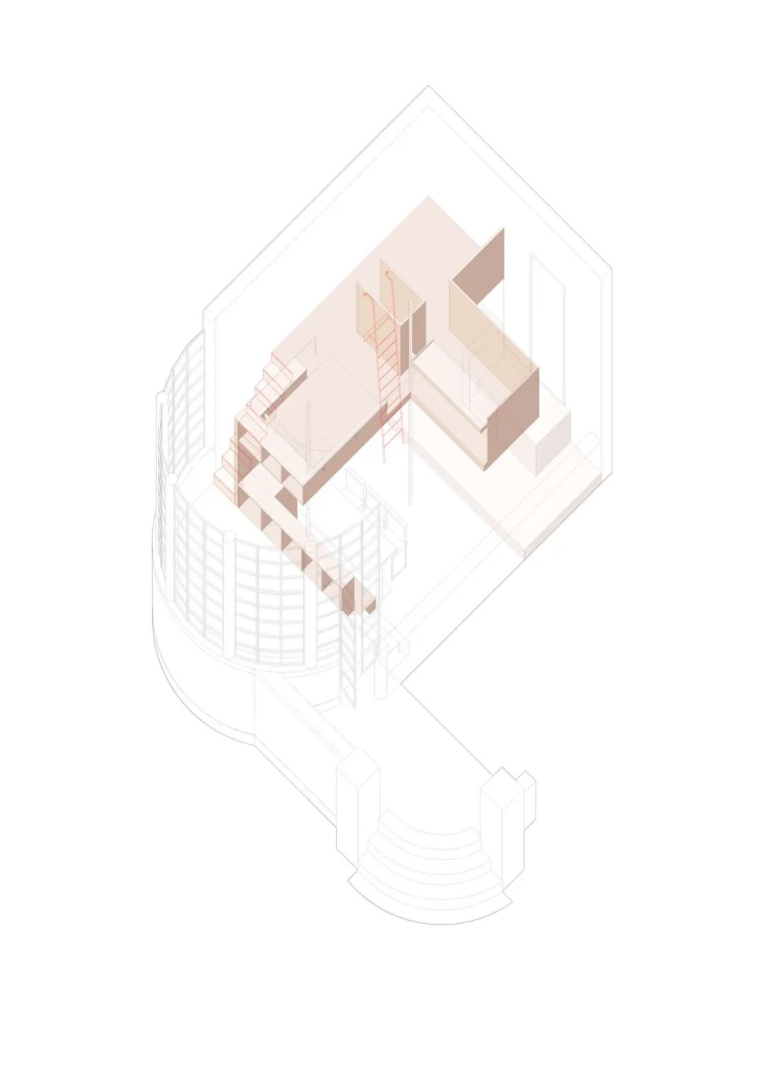 半圆厅公寓改造 / 上海，中国-21