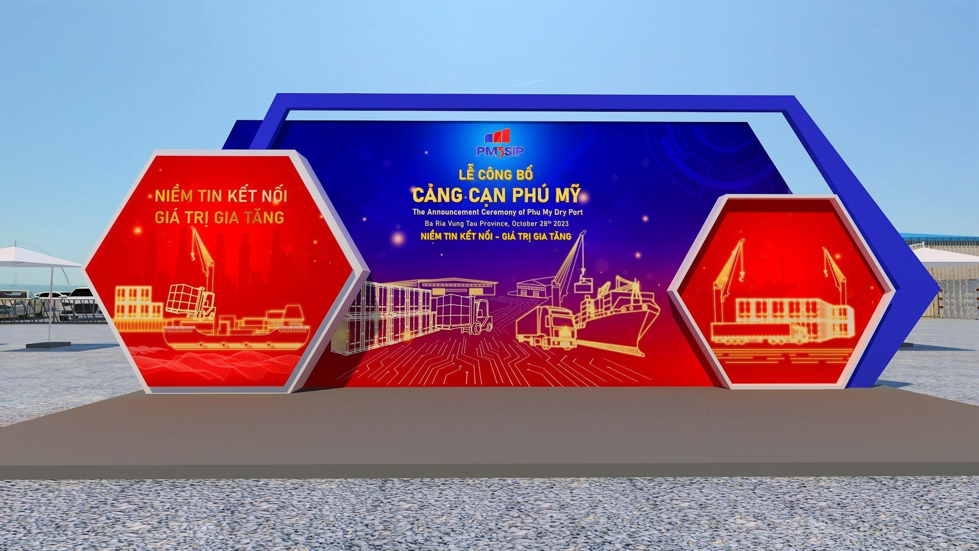 富美 3 号港口公布仪式丨Proevents Agency's Planning Team-9