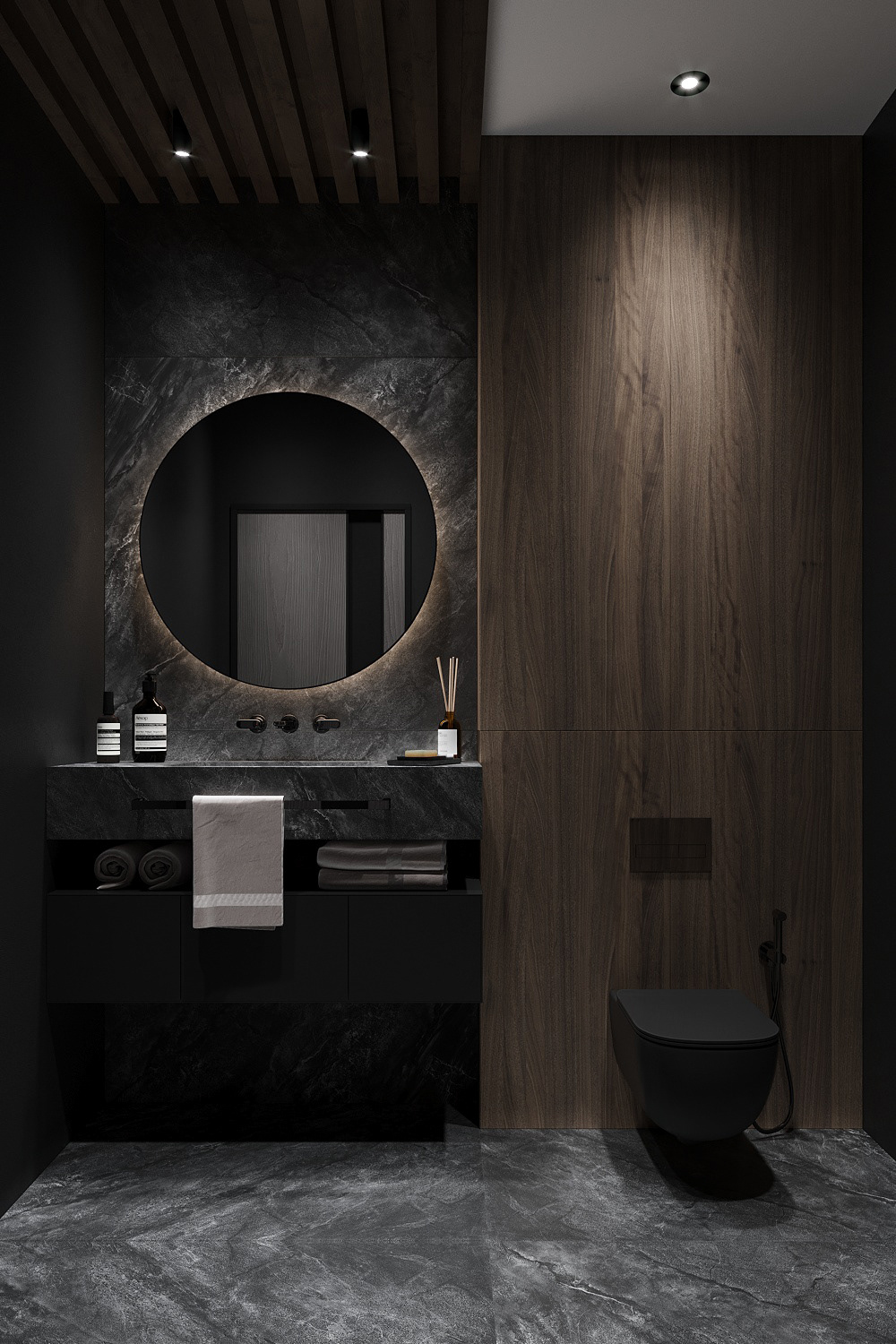 110㎡简约风公寓设计-11