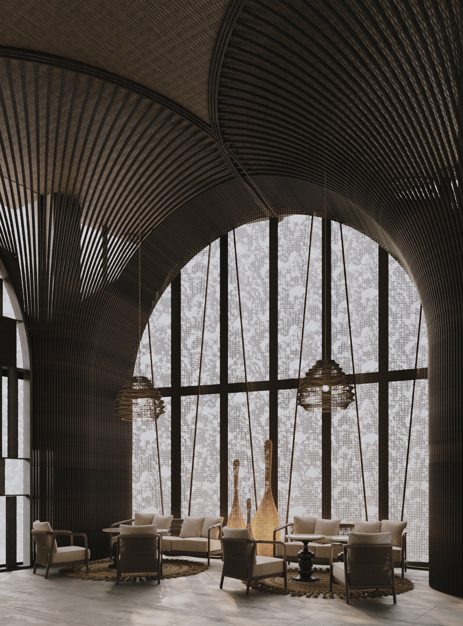 NINH KIEU 酒店大堂室内设计丨越南-20