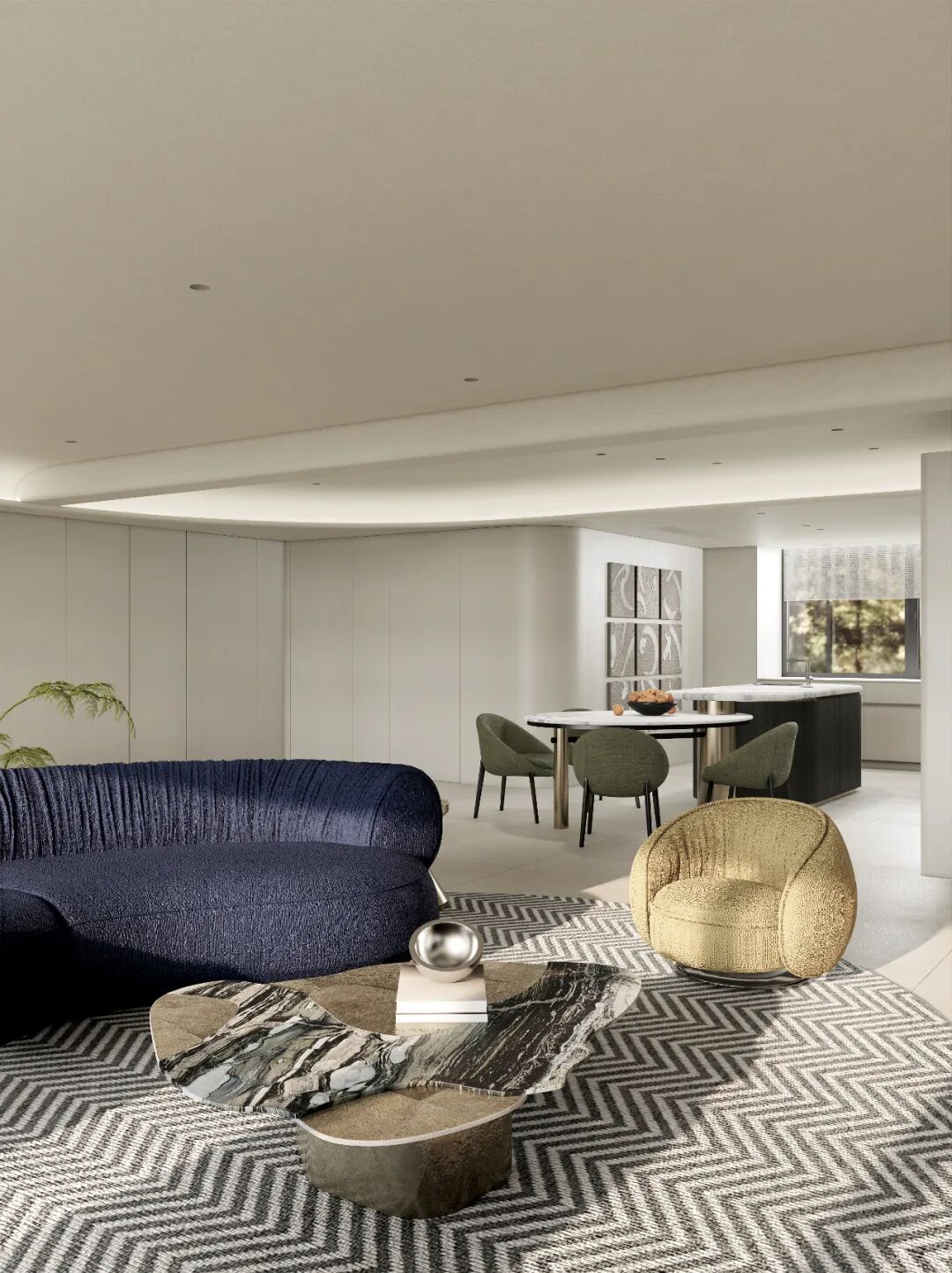 LIBERTY(无锡翡翠东方私宅)丨中国无锡丨介間建築設計-12