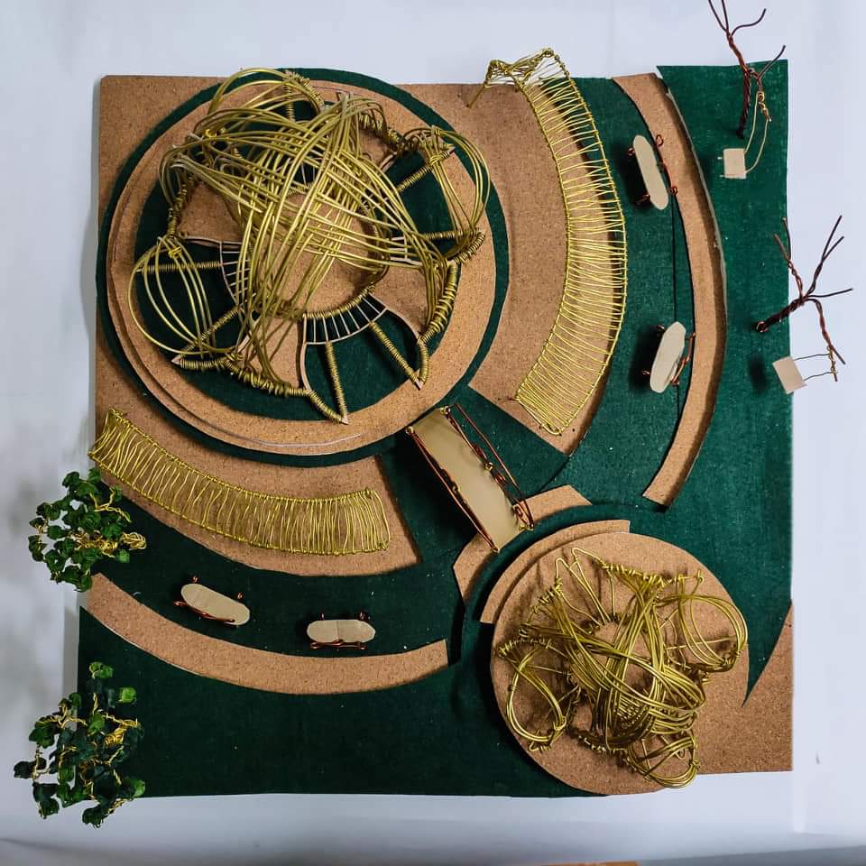 Architectural wire maquette-9