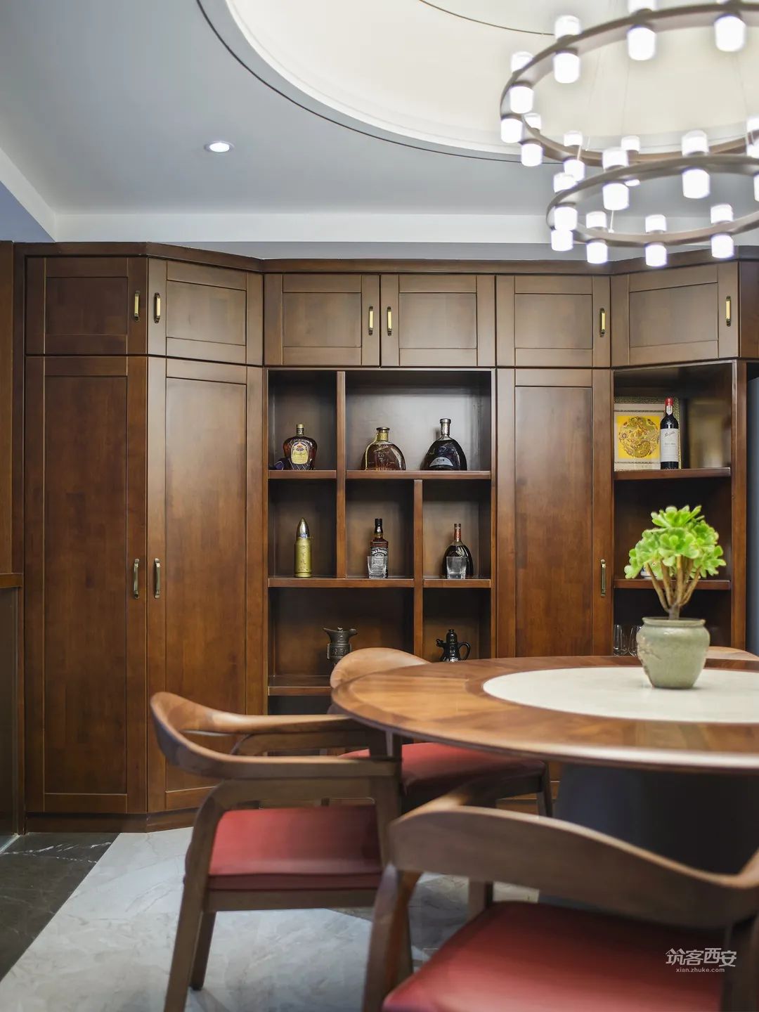 退休生活重启 · 吴永华设计师的平衡不对称养老新宅丨中国西安丨西安旗盛装饰-25