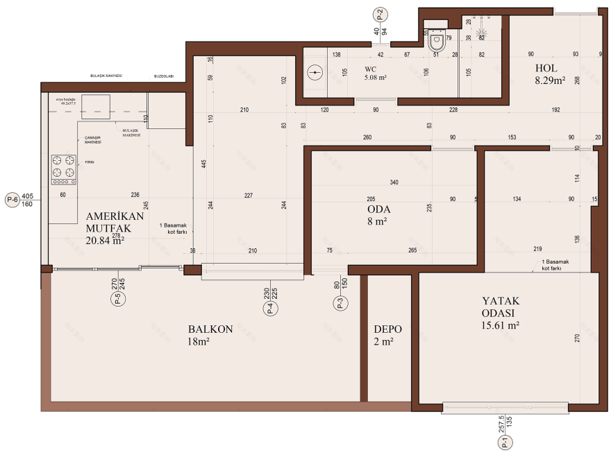 Ev Tadilat Projesi · 家庭装修项目丨土耳其伊斯坦布尔-5