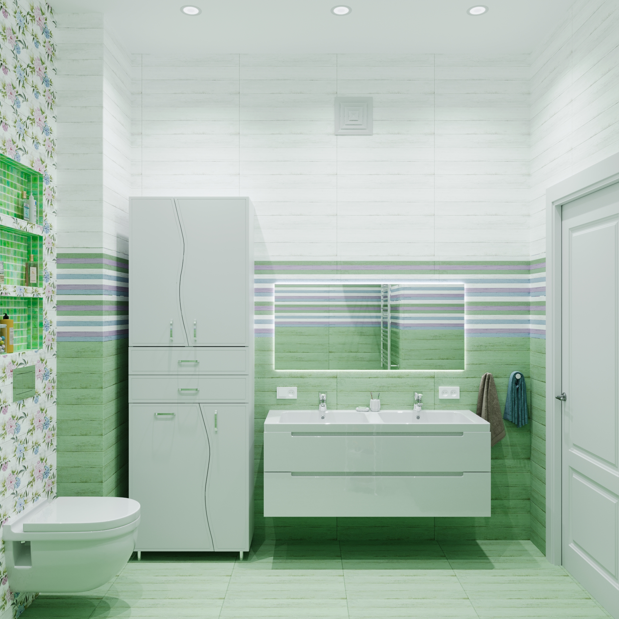 儿童浴室可视化设计丨Легаев Д.Е.-1