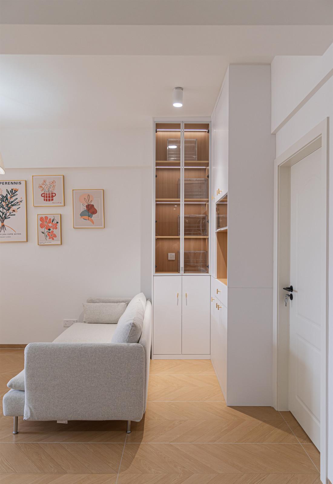 72㎡原木风二居室室内改造-12