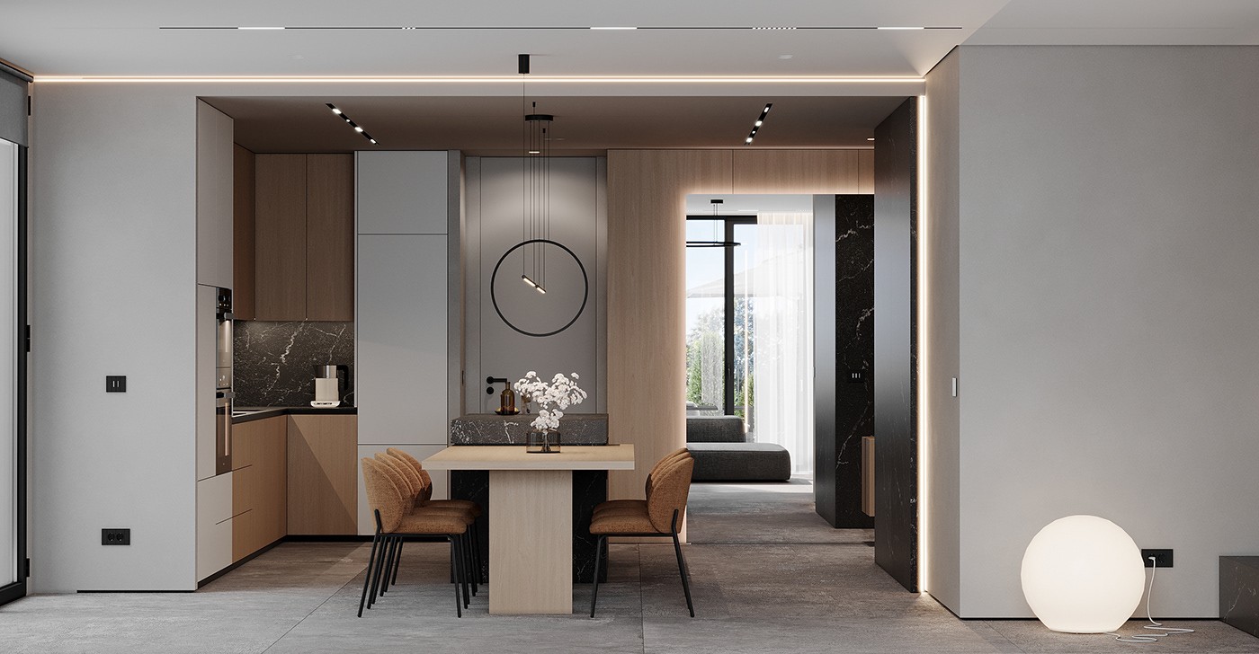 原木遇上黑白  暗黑轻奢也太耐看了-4