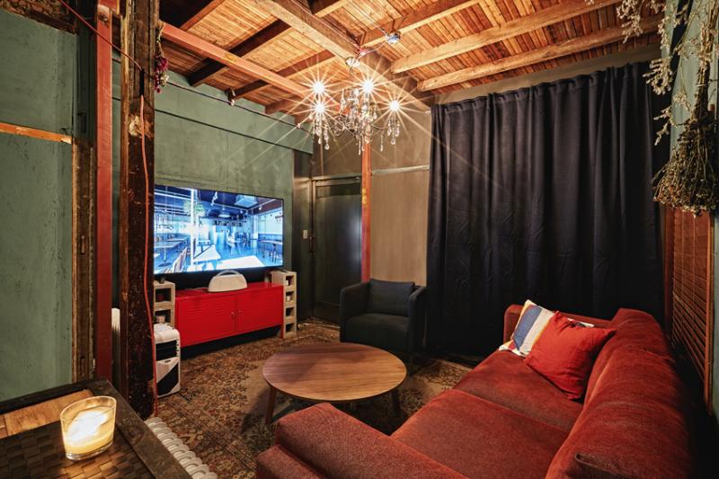 家庭式办公室，复古风情空间改造-10