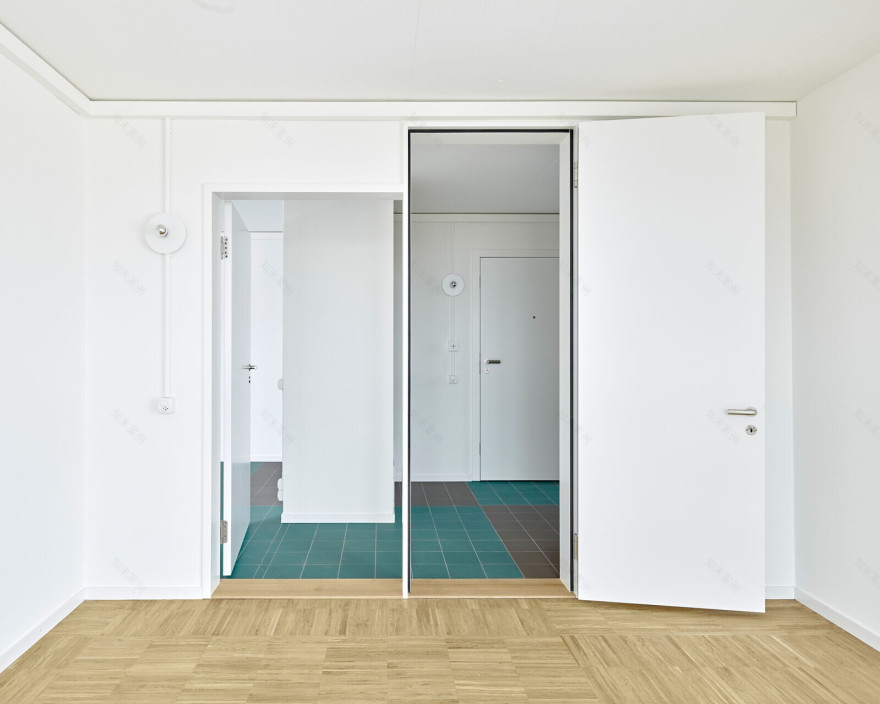 瑞士苏黎世 Freihofstrasse 公寓楼 | 简约实用,新老建筑交融-14