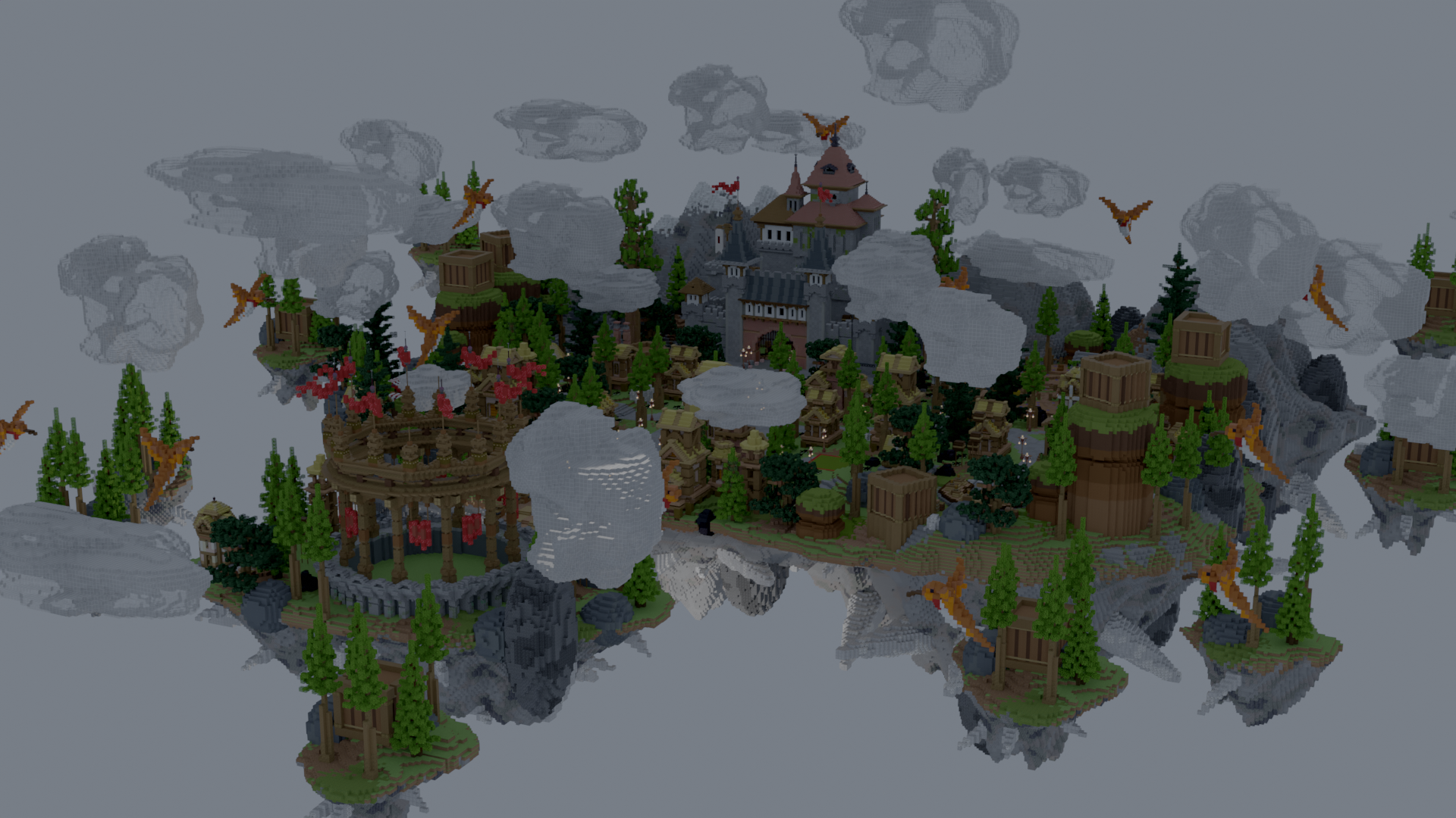 Minecraft Skyblock Map +1.20-0