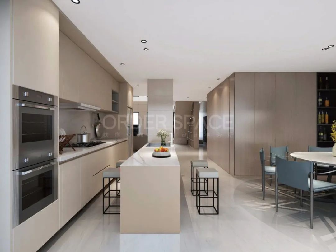 袁霄打造广州金碧华府 280㎡顶层复式 | 现代简约家居,互动式生活空间-20