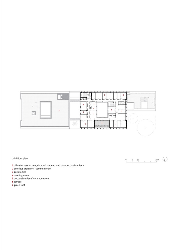 法国佩萨克大学校园经济大厦 H 楼丨Marjan Hessamfar 和 Joe Vérons 建筑师协会-43