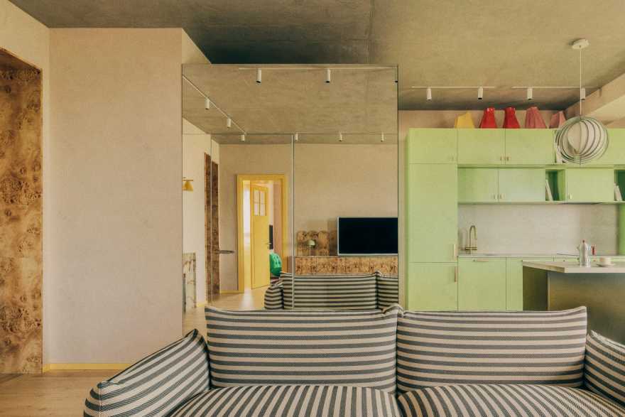 哈萨克斯坦为即将独立儿子设计的公寓丨哈萨克斯坦阿拉木图丨阿拉木图工作室Sdelaemremont-18