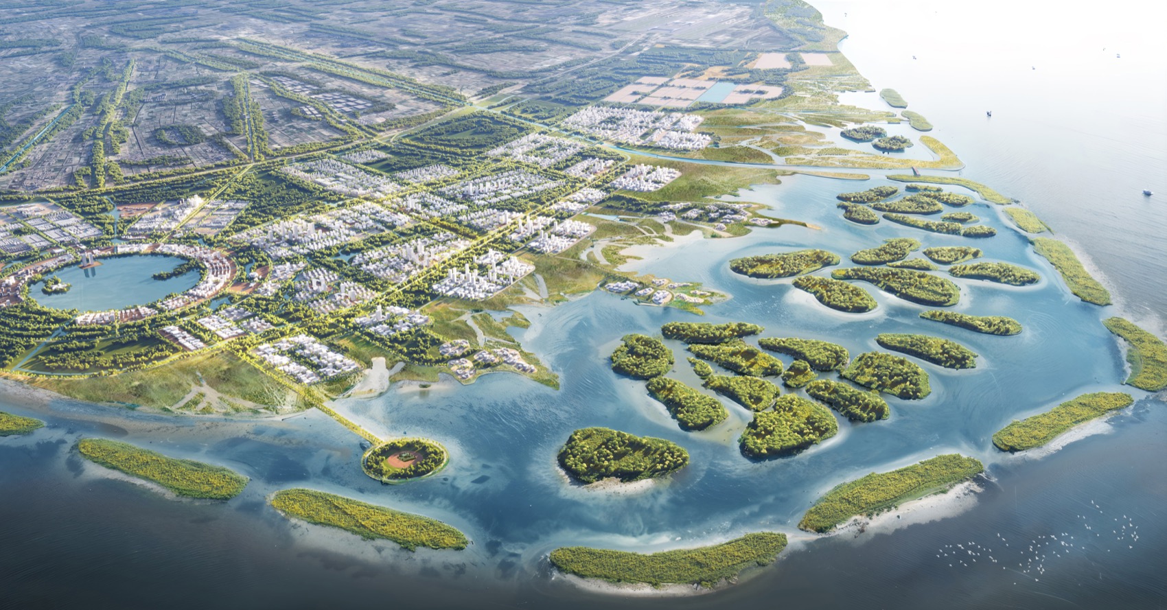 上海“V”型海岸带生态空间规划设计丨中国上海丨WEi Studio,清华建筑设计院,上海市政工程设计总院-47