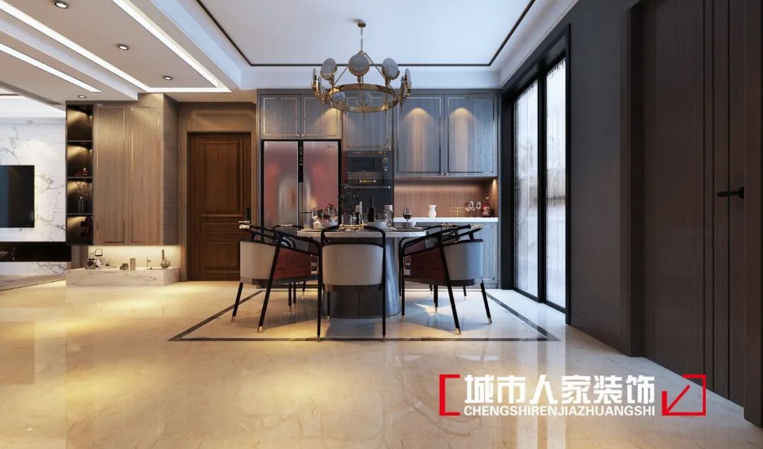 新中式设计,160㎡打造高级美-11