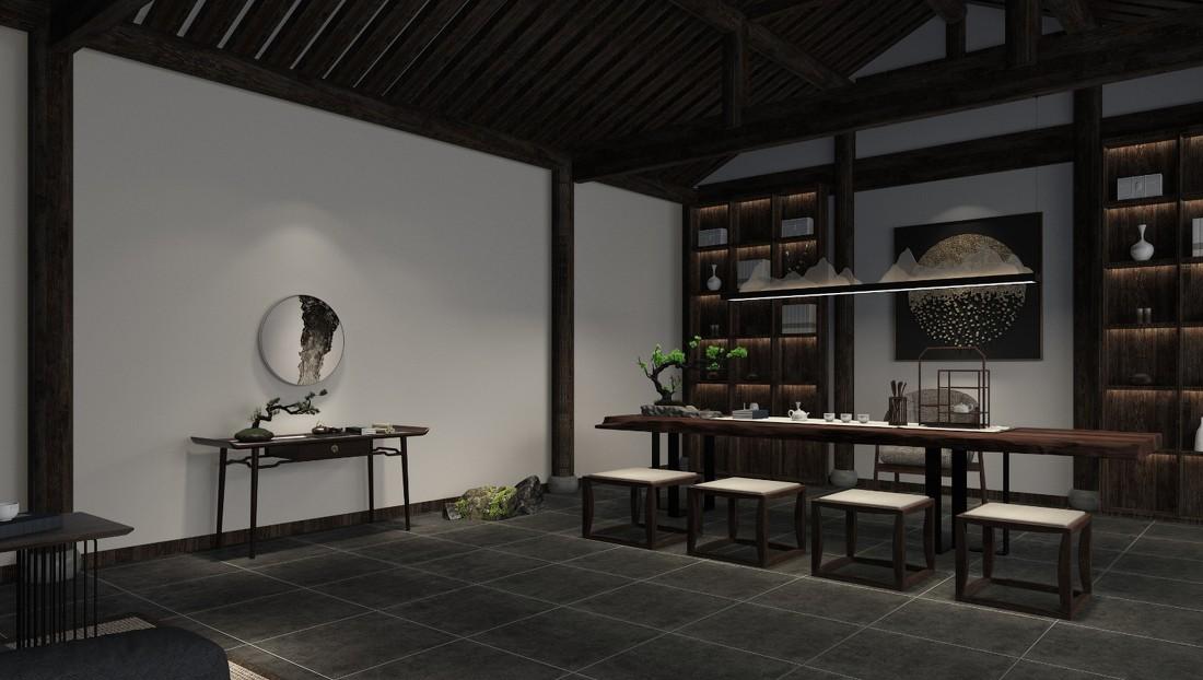 
一个高定古建私享空间设计 -4