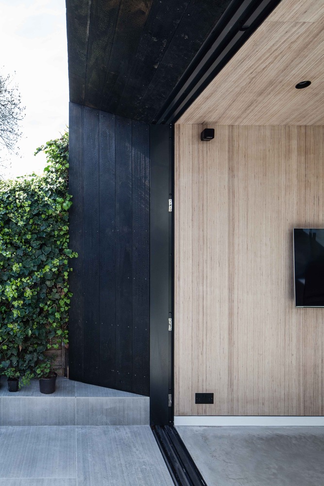 伦敦 80 平米住宅变身记——灵活空间与花园景观的完美融合-35