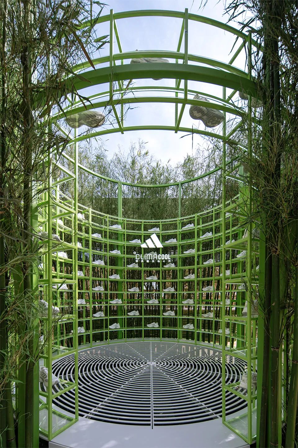 阿迪达斯太古里“清风茶馆”快闪装置丨中国成都丨line+设计事务所-14