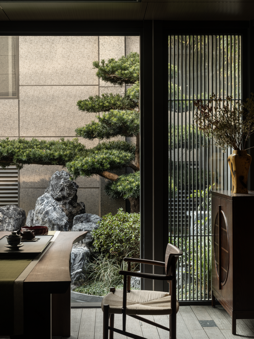 武汉450㎡静谧别墅,现代东方丨中国武汉丨卓元设计-51