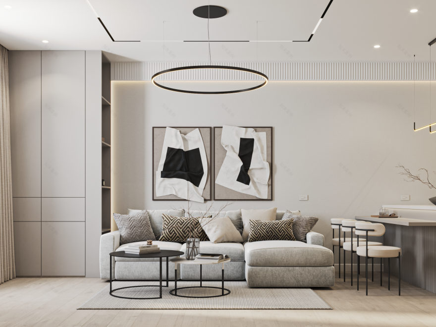 Light & Space 现代公寓设计丨MindCraft-2