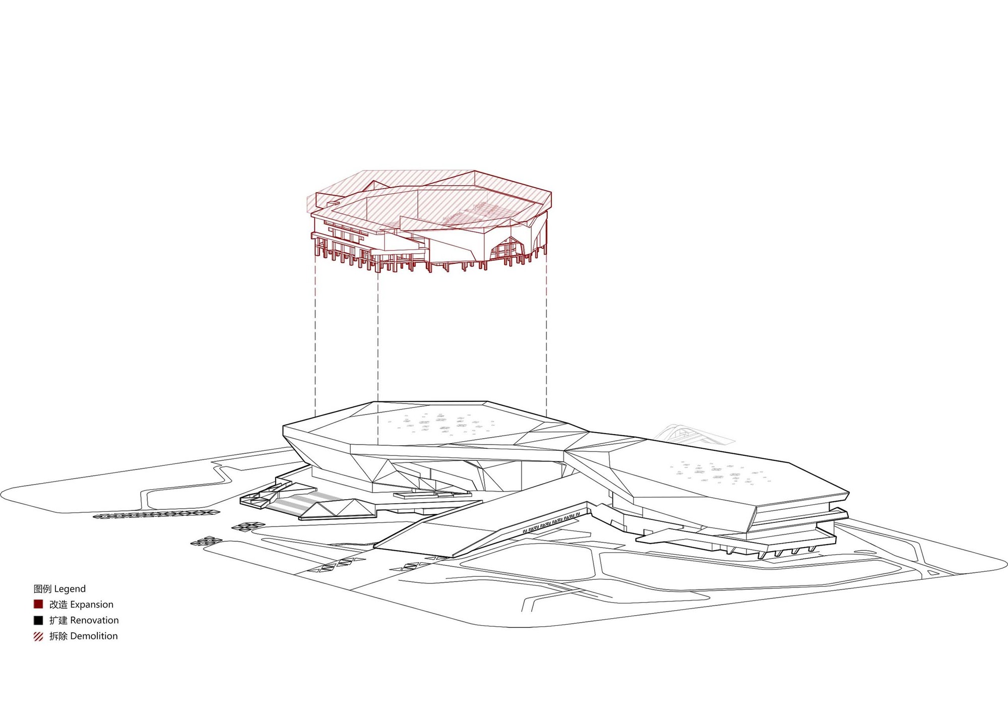 中国太原市滨河体育中心改造扩建丨中国建筑设计研究院-55
