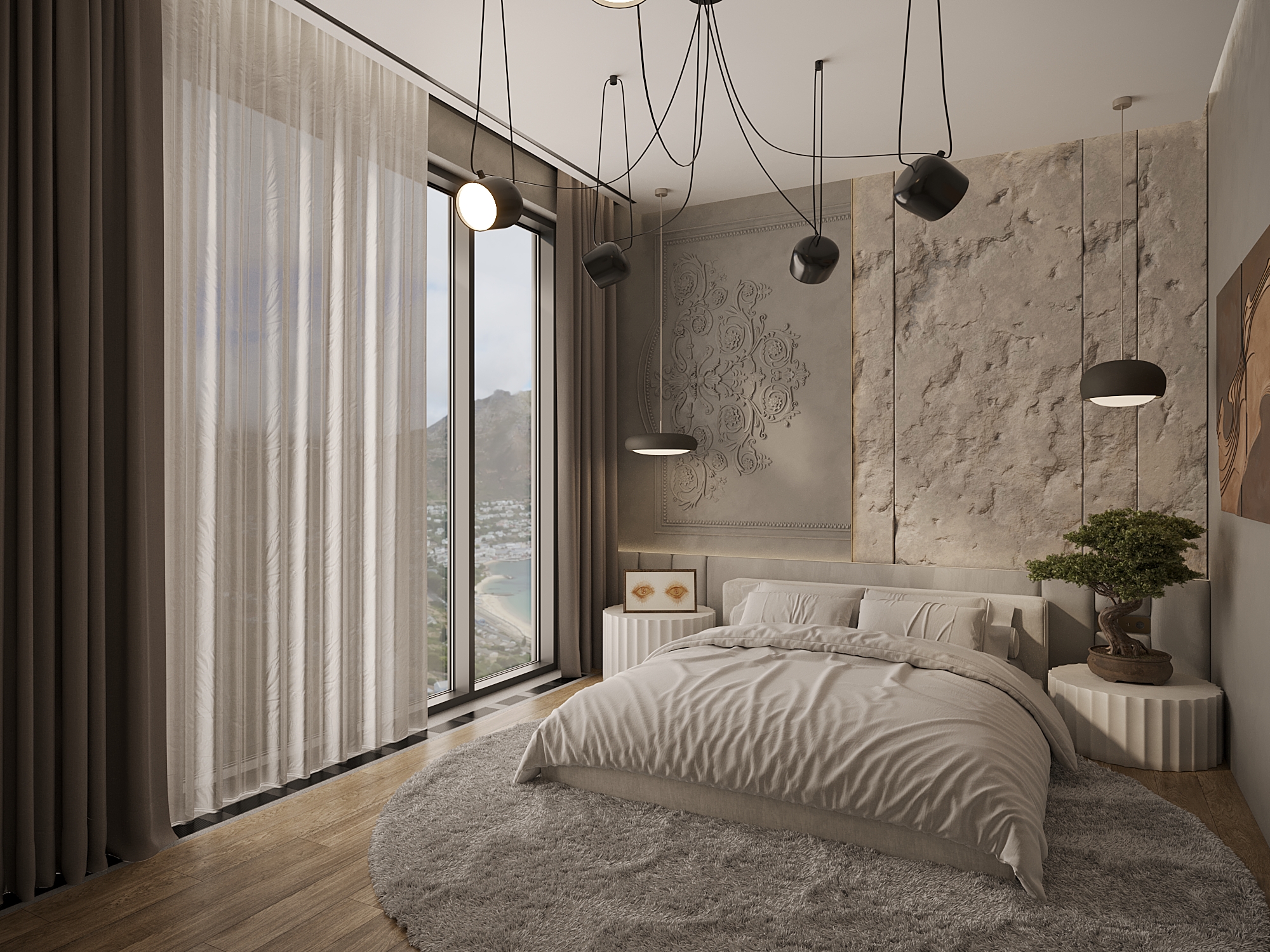 bed room interior design-1